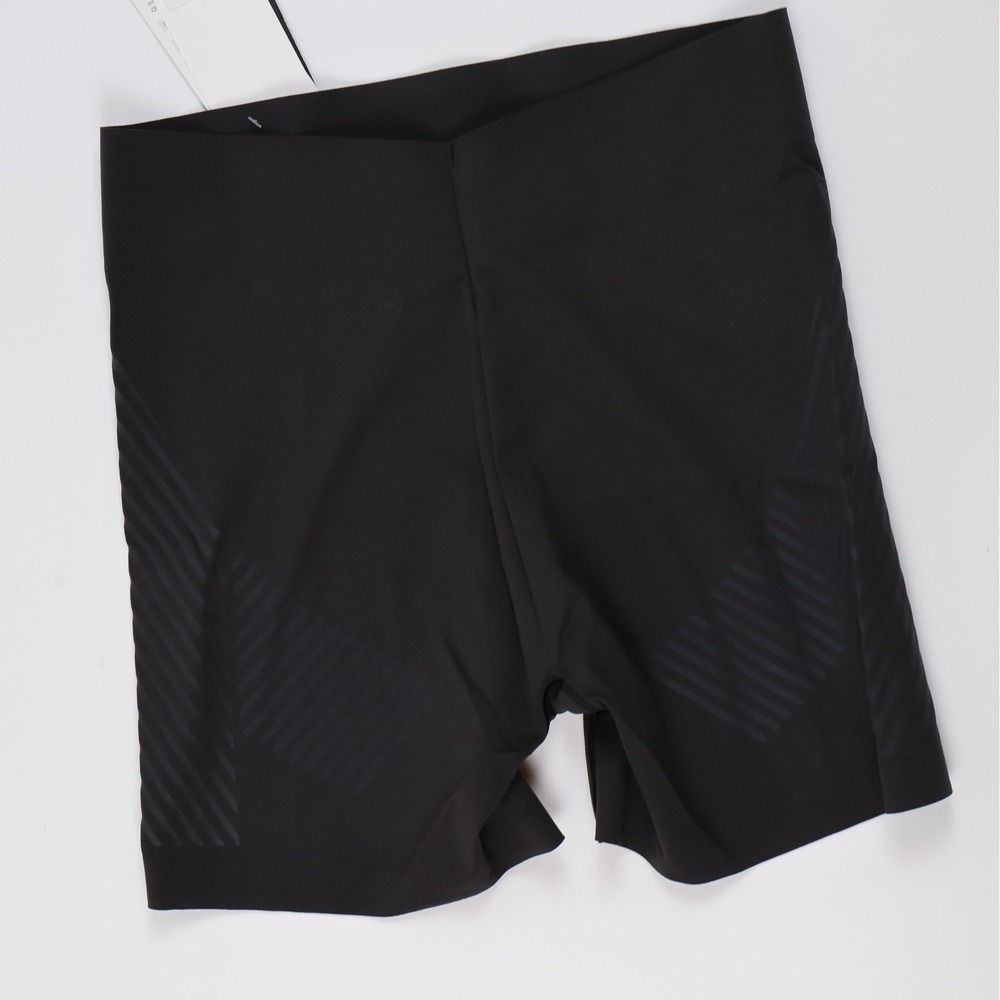 TC Fine Intimates Shaping Mid-Thigh Short Iconic Core Black Solid Small NWT